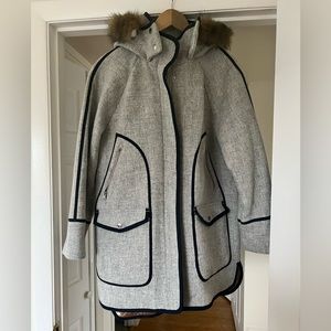 JCrew Summit Parka sz 12